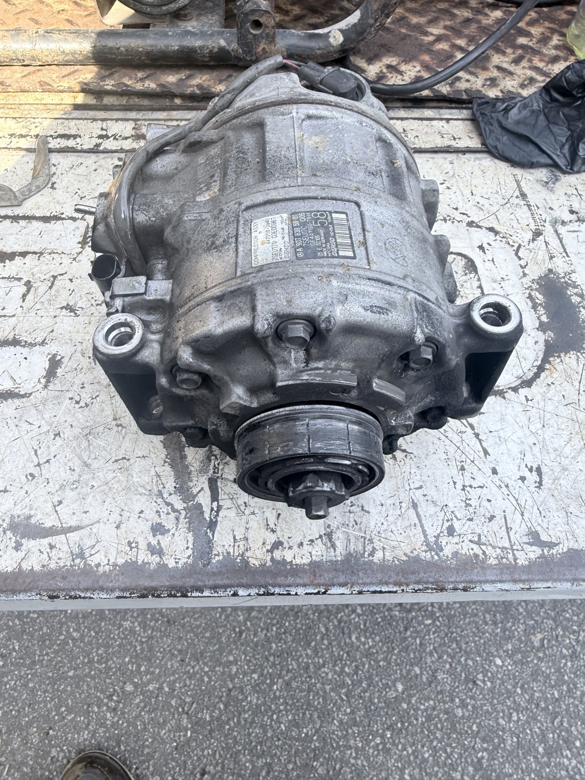 A/C compressor replacement